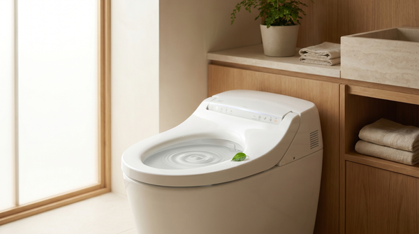 Toilette japonaise et économies d'eau