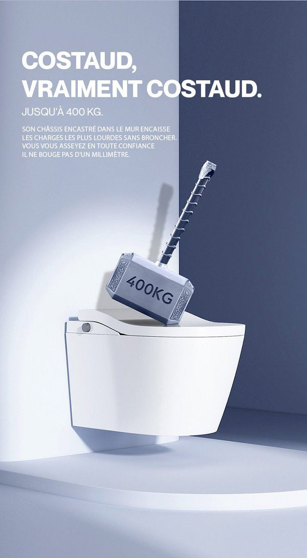 Noble PURE — Toilette japonaise suspendue sans réservoir — détail 3