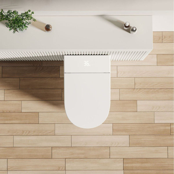 Noble FLOW — Toilette japonaise suspendue design — détail 6
