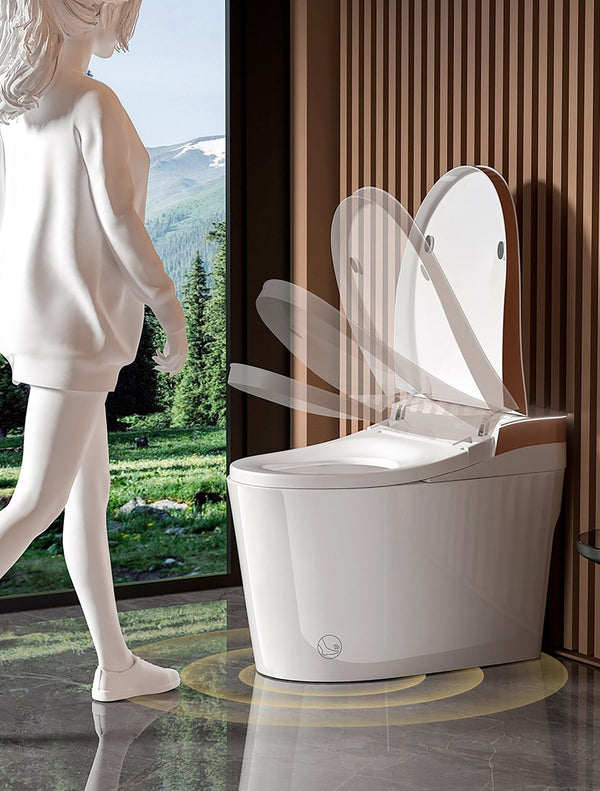 Noble AURA — Toilette japonaise au sol — détail 5