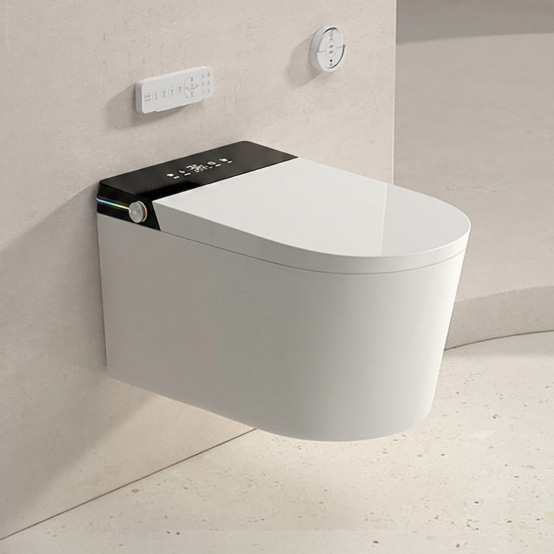 Nōble ZEN — Toilette japonaise suspendue compacte, 3 coloris
